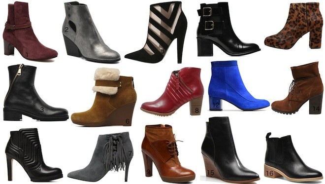 Bottines femme 2015