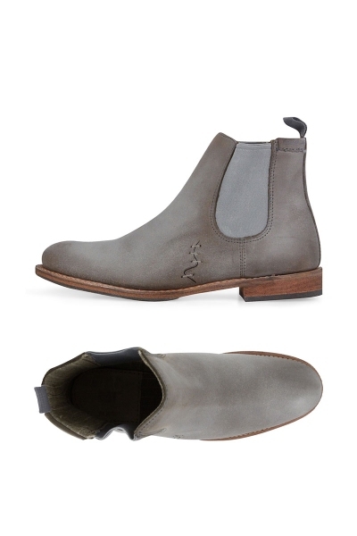 Bottines femme grises