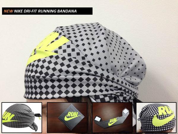 Nike running bandana