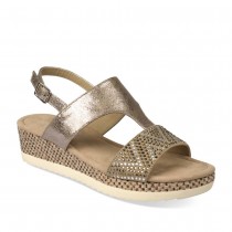 Chaussure compensée fermée