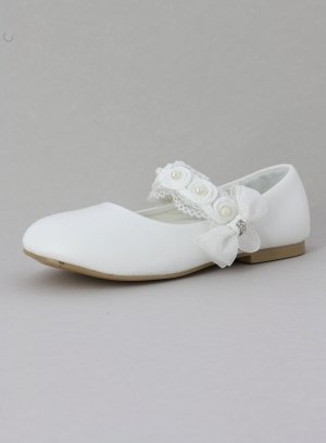 Ballerine blanche ceremonie
