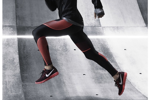 Running nike collant