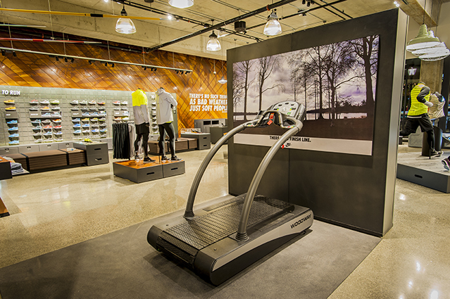 Nike running university village