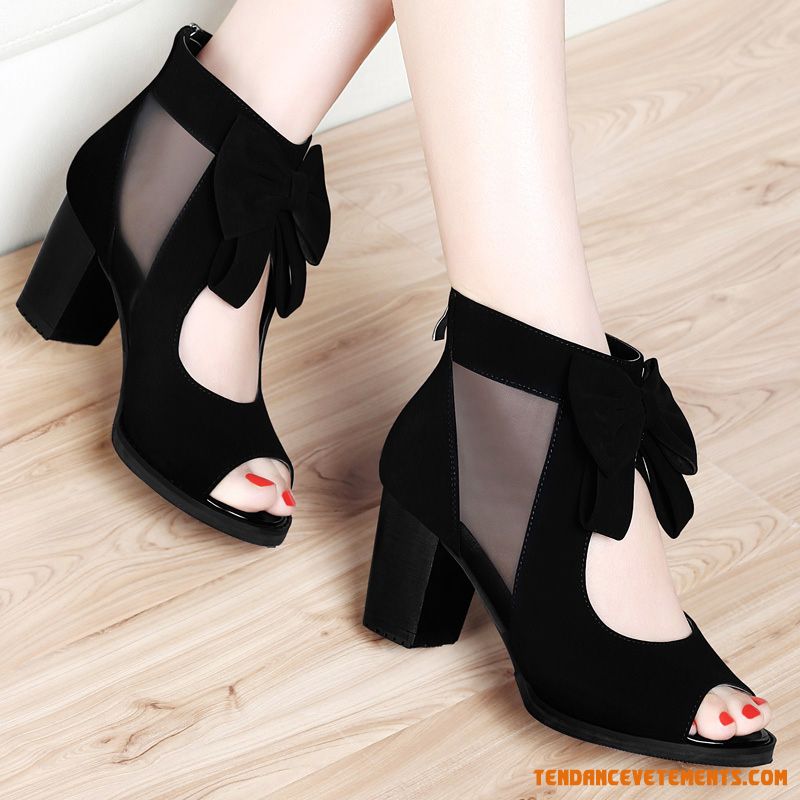 Sandale femme talon