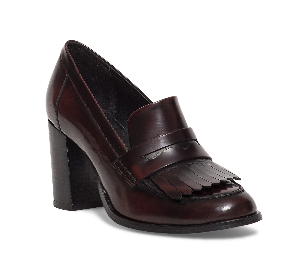 Mocassin talon femme pas cher