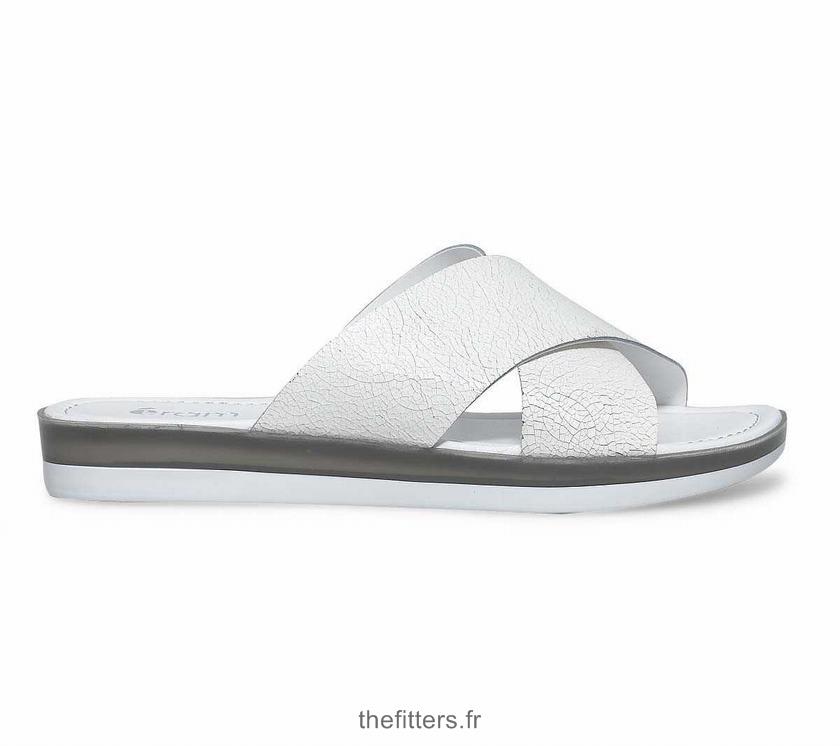 Tong cuir femme eram