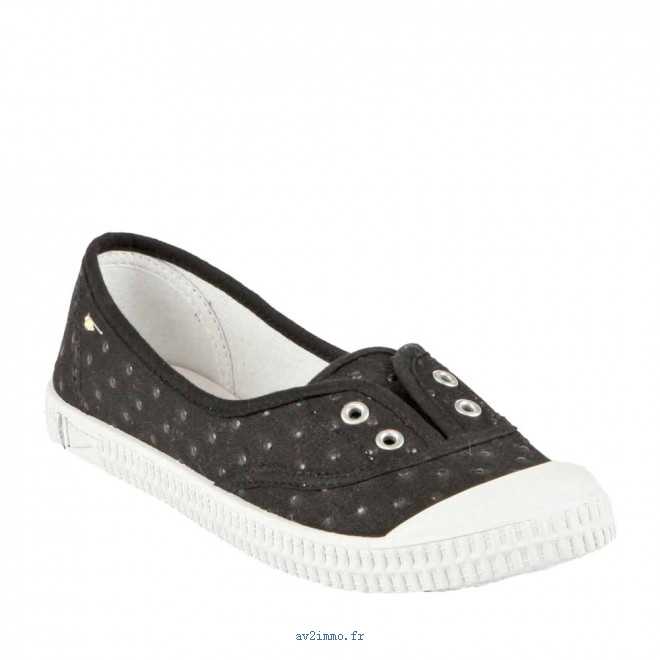 Ballerine toile fille