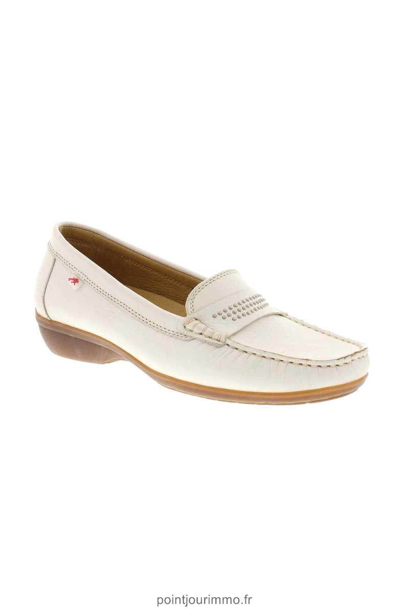 Mocassin bleu femme pas cher