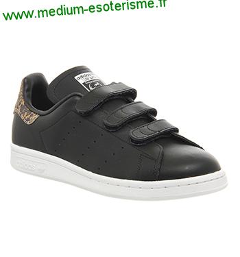 Stan smith femme noir