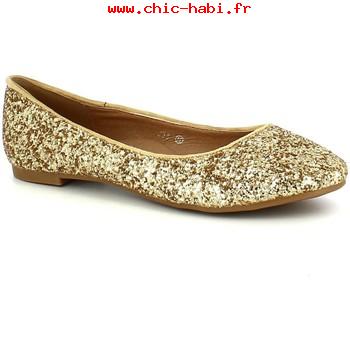 Ballerine jaune citron