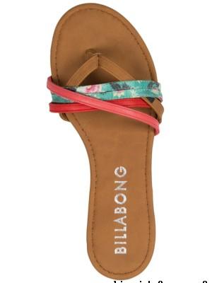 Tong femme bride tissu
