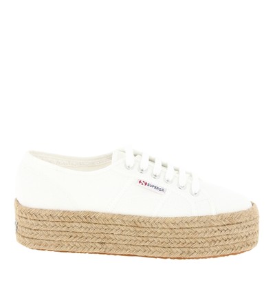 Sneakers femme semelle corde