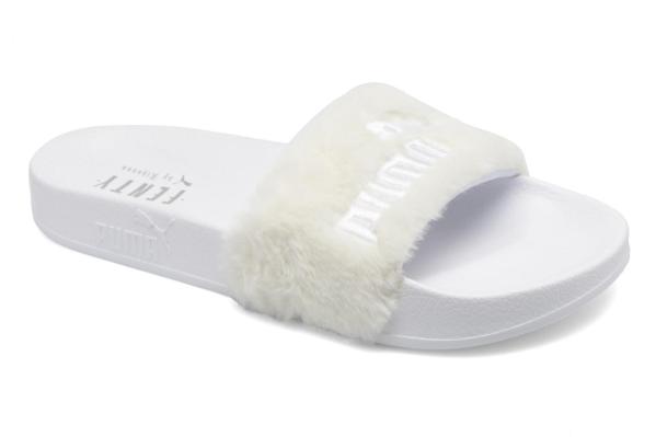 Tong nike femme fourrure