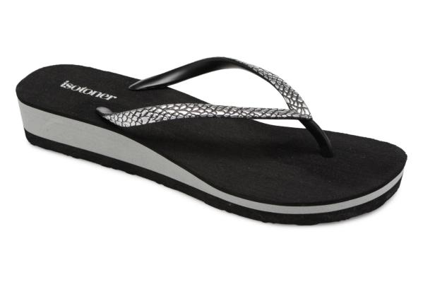 Sarenza tong cuir femme