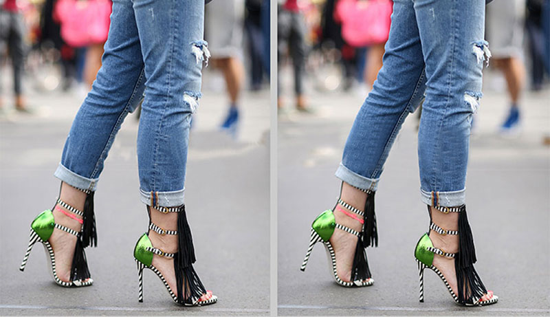 Sandale femme chic