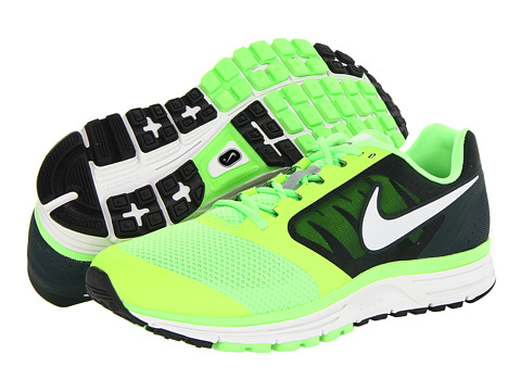 Chaussures running nike zoom vomero+8 homme vert/noir