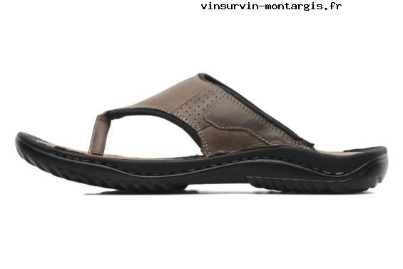 Tong cuir tbs femme