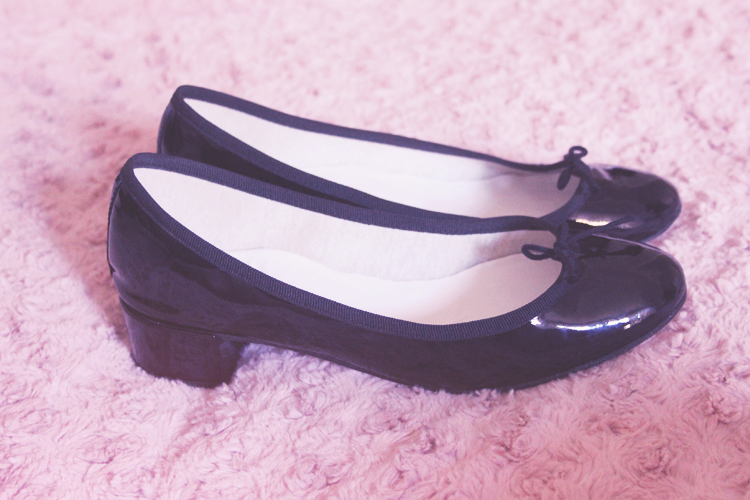 Ballerine repetto cuir vernis
