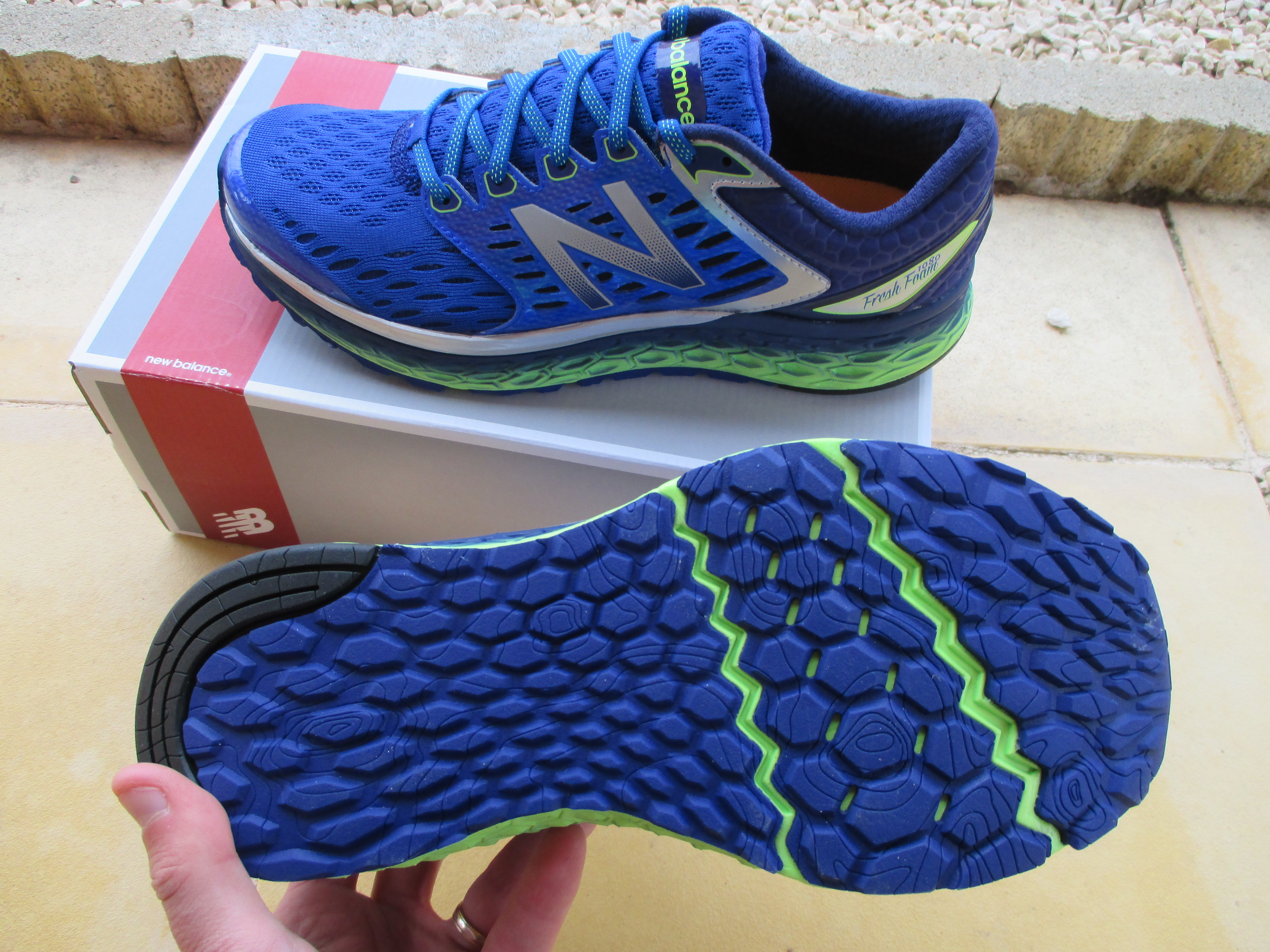 Test chaussure running new balance