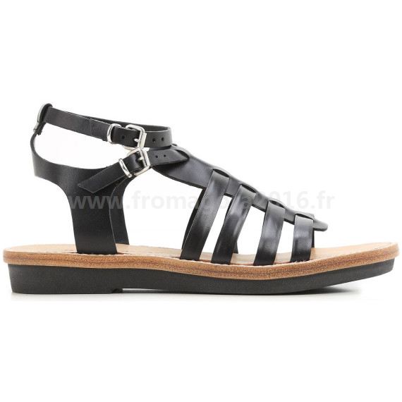 Sandales femme cuir soldes