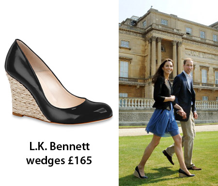 Chaussure compensee kate middleton