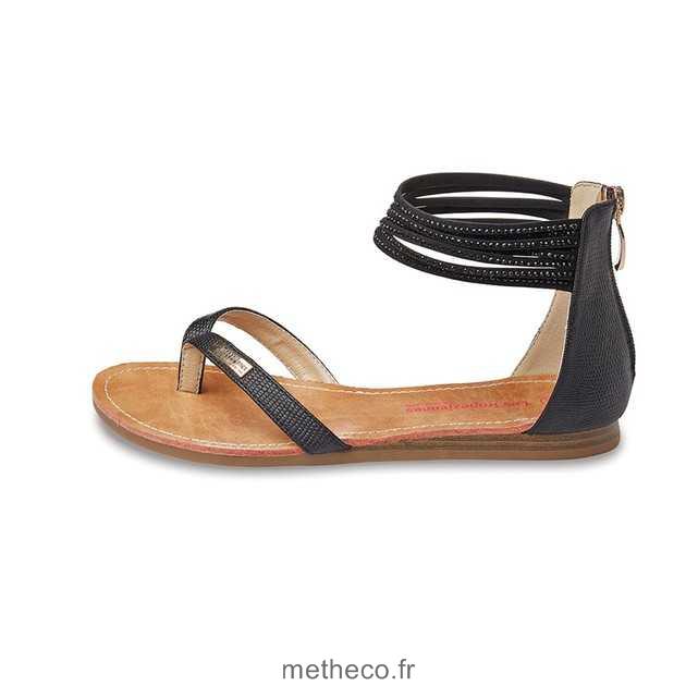 Sandales plates femme les tropeziennes