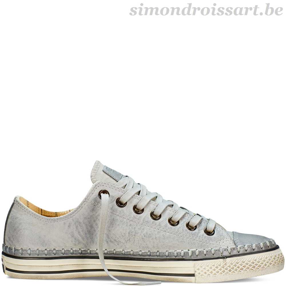 Converse all star blanche basse femme pas cher