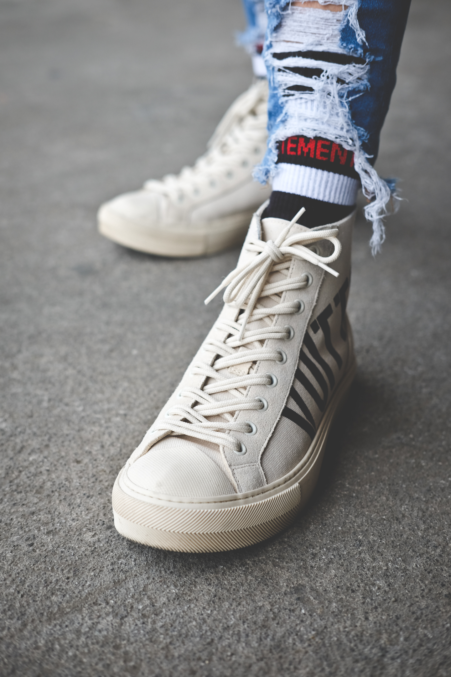 Sneakers tattoo louis vuitton