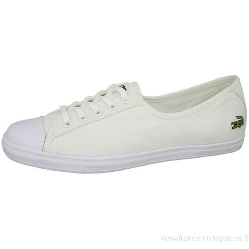 Sneakers femme lacoste pas cher