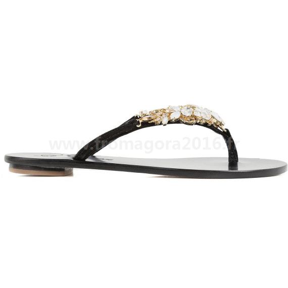 Tong cuir femme 39