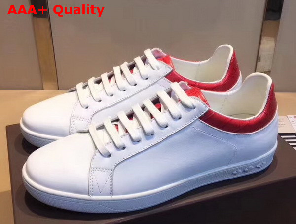 Louis vuitton orange sneakers