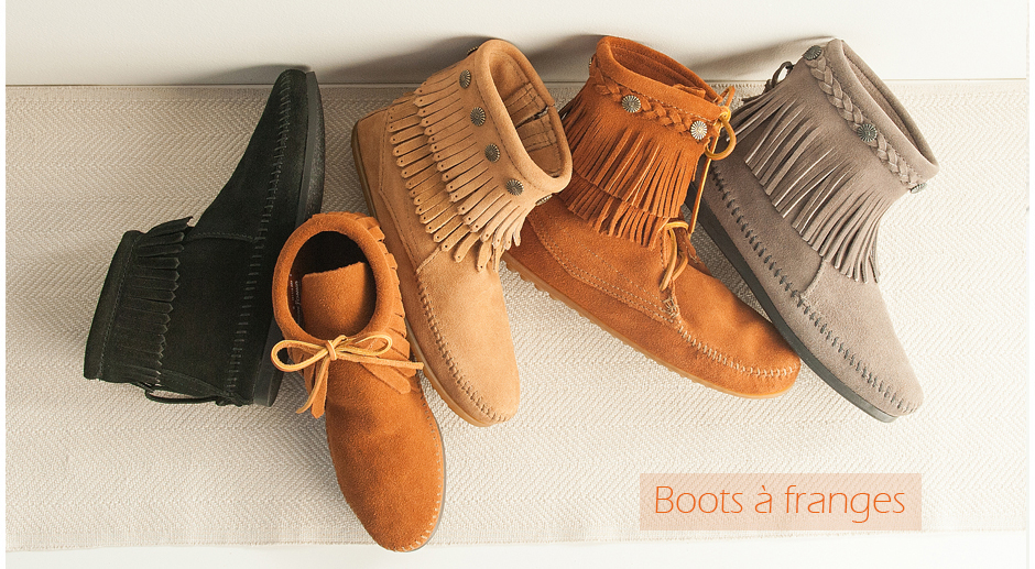 Bottes femme style indien