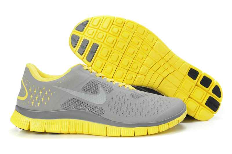 Nike running yellow
