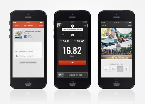 Nike running iphone
