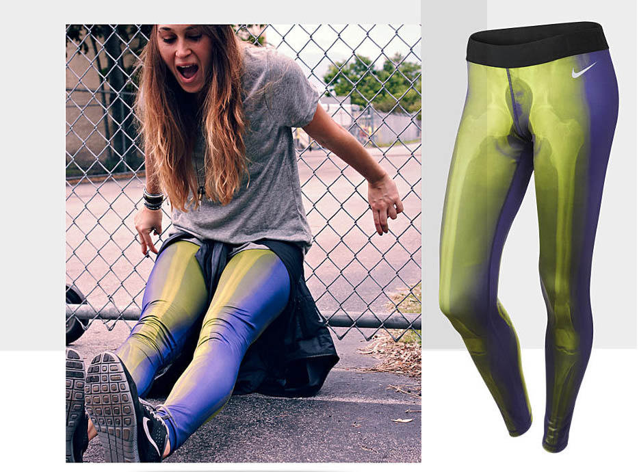 Nike x ray running tights
