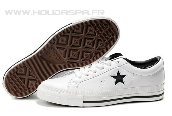 Converse femme cuir basse