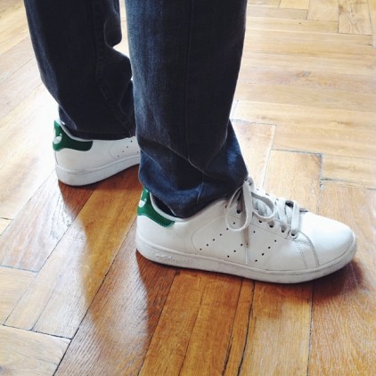 Stan smith femme grand pied