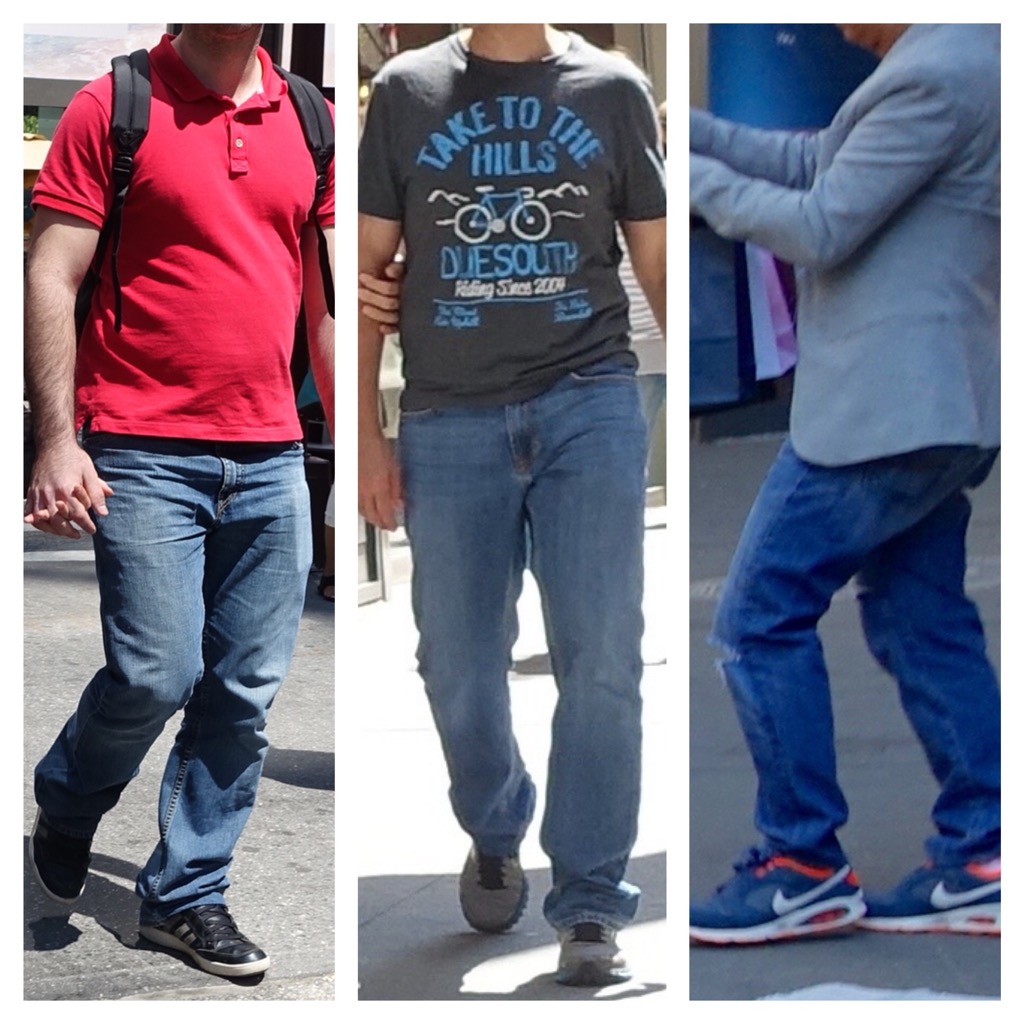 Sneakers jeans