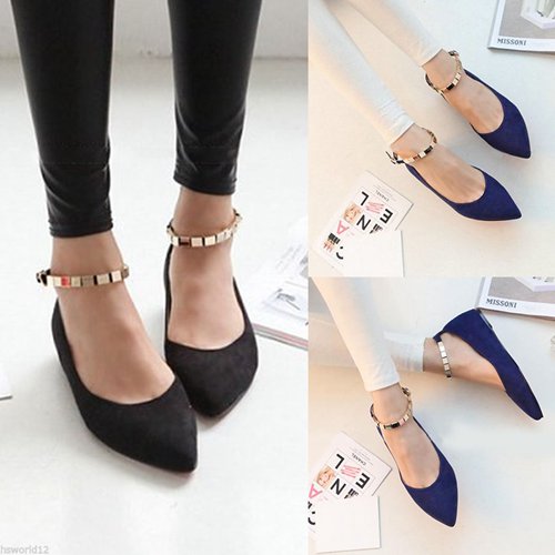 Ballerine femme bout pointu