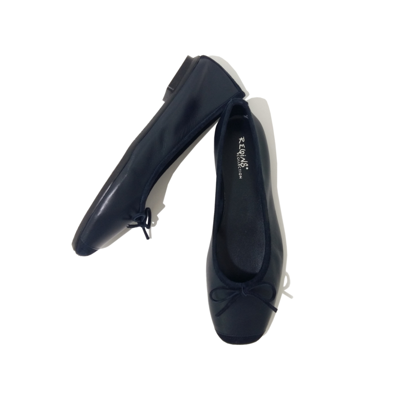 Ballerine reqins cuir