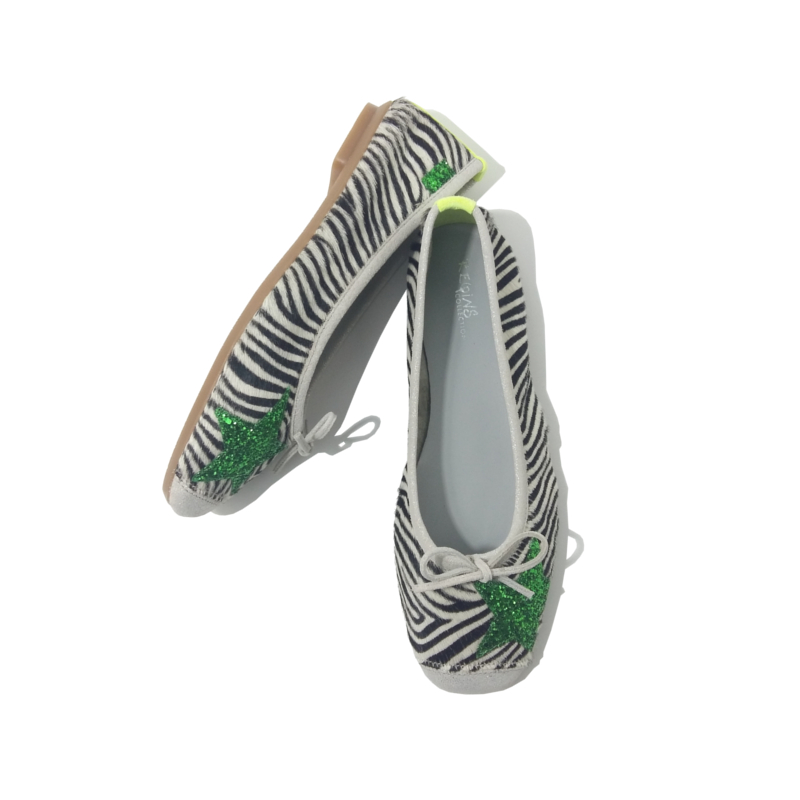 Ballerine reqins zebre