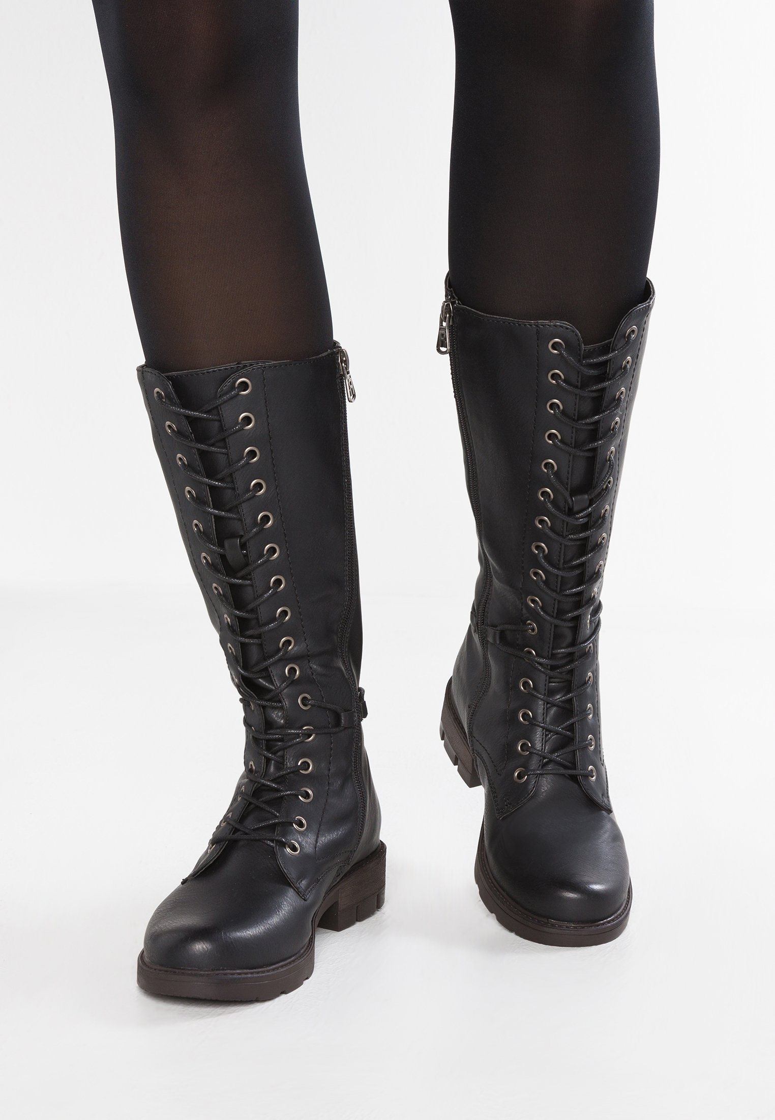Bottes à lacets femme