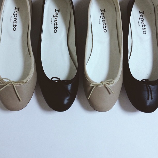Ballerine repetto or