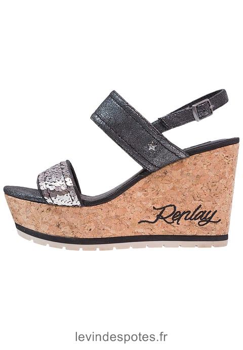 Chaussure compensée replay