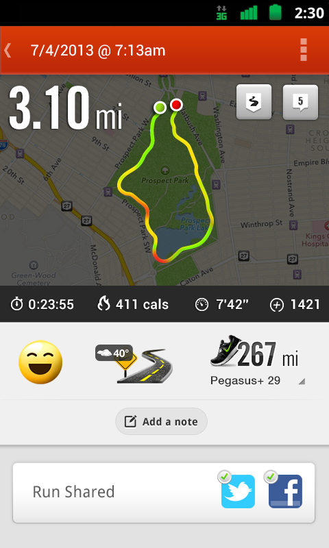 Nike running 1.5 apk