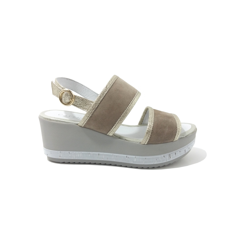 Sandale femme compensee