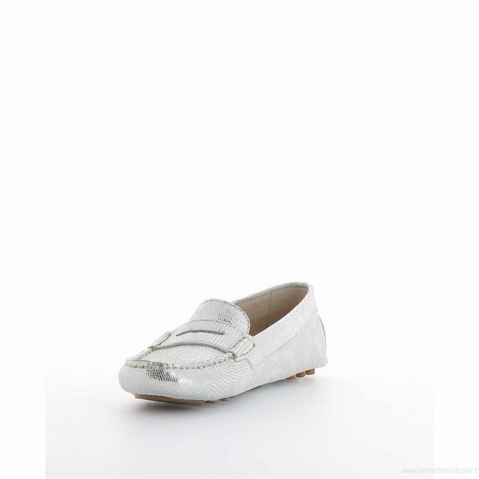 Mocassin femme texto
