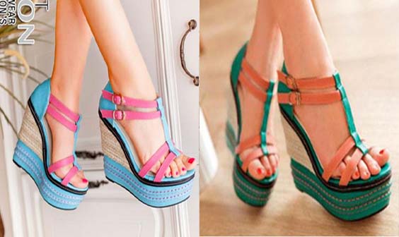 Chaussure compensée tendance 2015