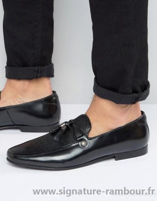 Mocassin noir femme asos