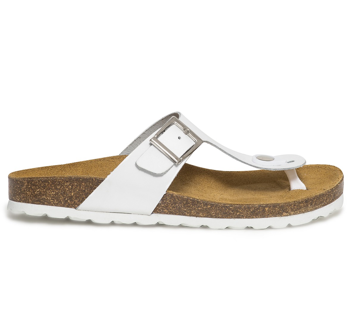 Tong cuir femme eram
